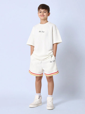 Palm Springs Kids Summer Set – T-Shirt & Shorts