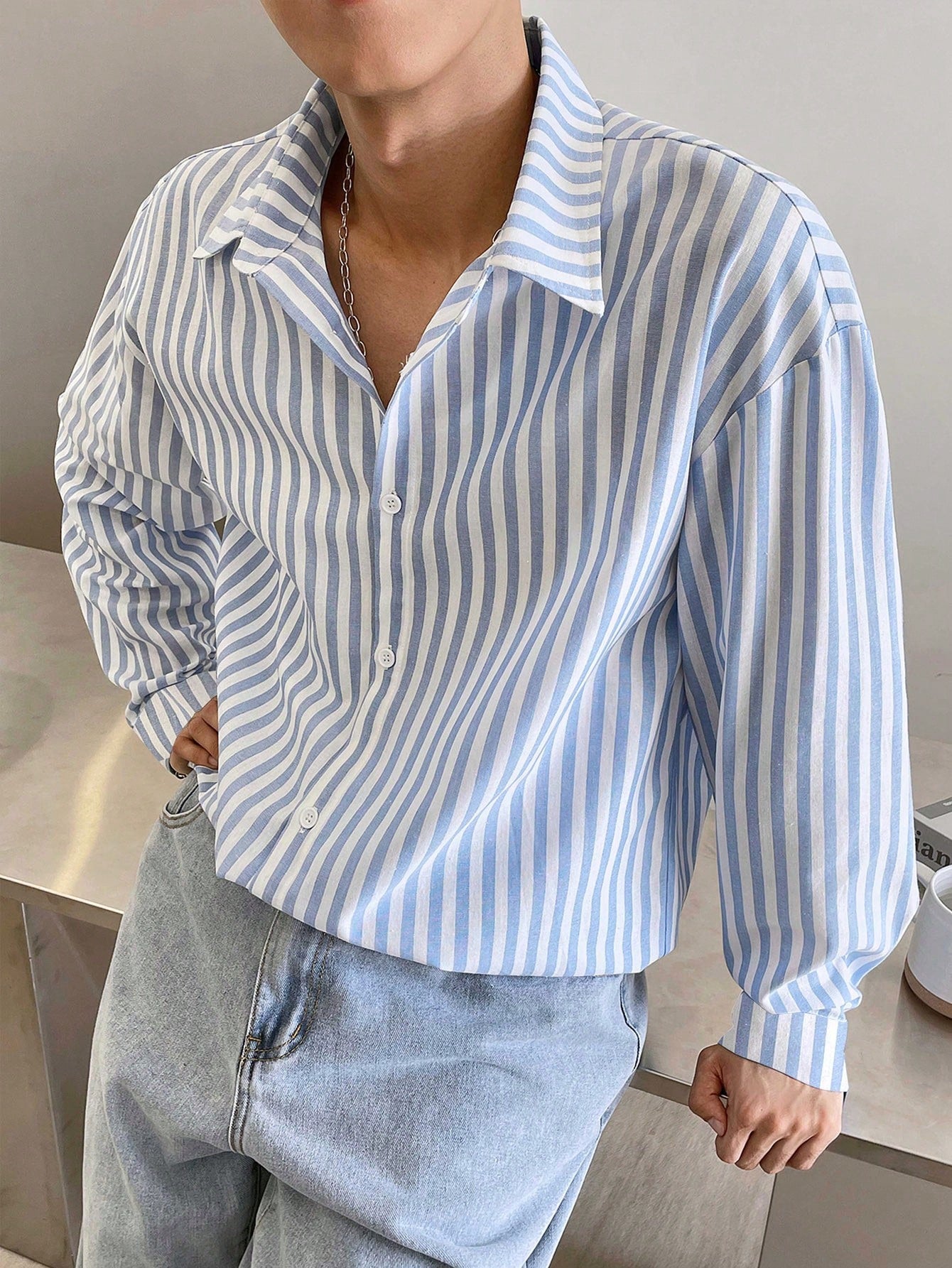 Classic Striped Casual Shirt