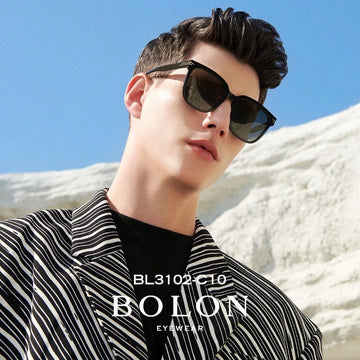 LEGAZE Black Square Frame Sunglasses – Premium Summer Edition