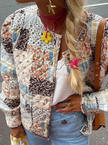 Vintage Floral Patchwork Jacket