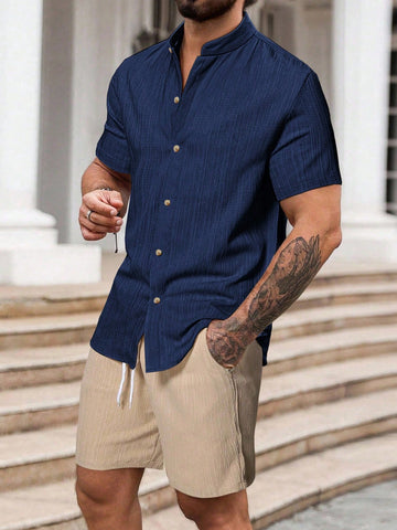 Navy Beige Summer Set